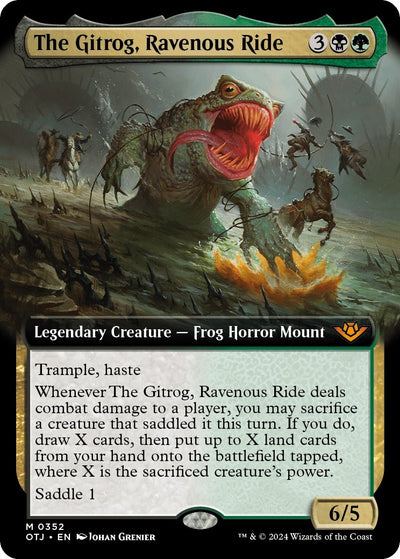 The Gitrog, Ravenous Ride (Extended Art) (352) (OTJ)