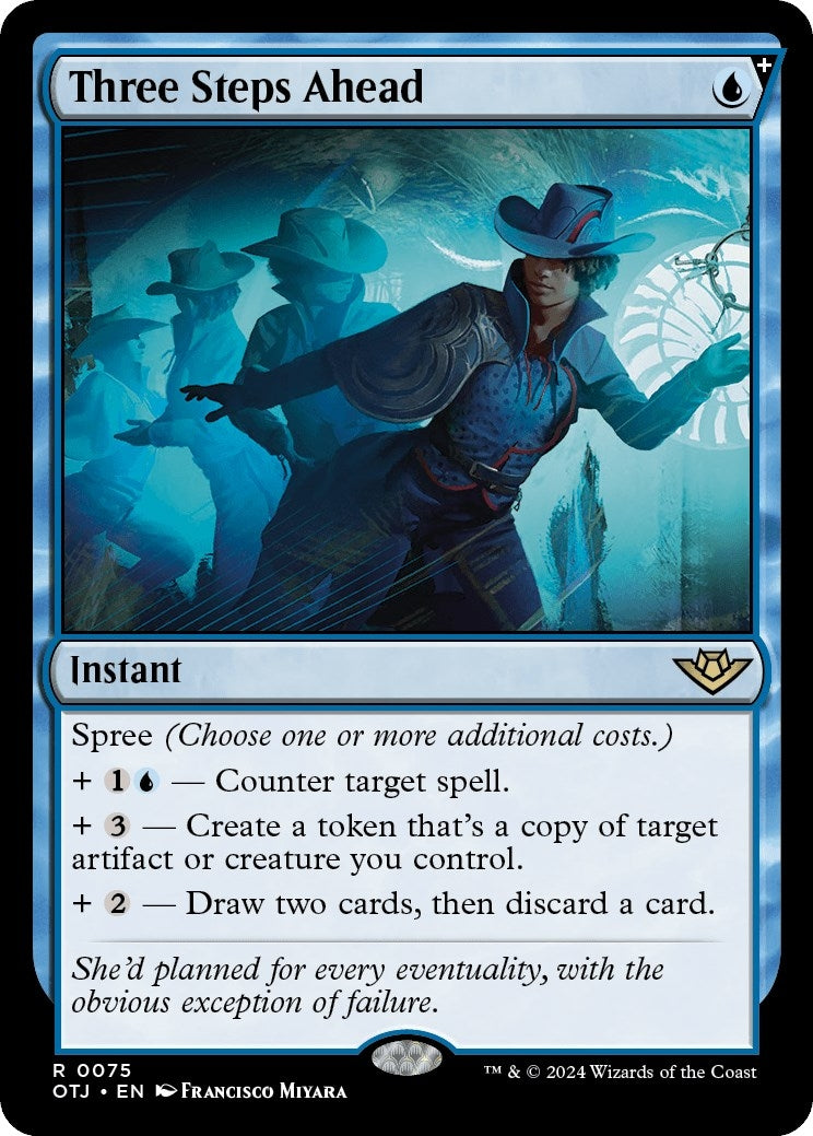 Image for Three Steps Ahead (75) (OTJ) - Magic: The Gathering