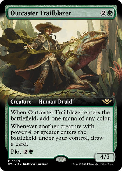 Outcaster Trailblazer (Extended Art) (343) (OTJ)