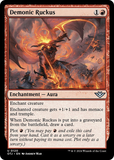 Demonic Ruckus (120) (OTJ)