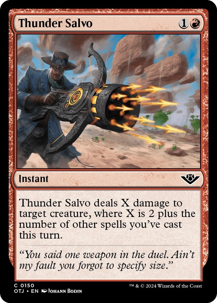 Thunder Salvo (150) (OTJ) French