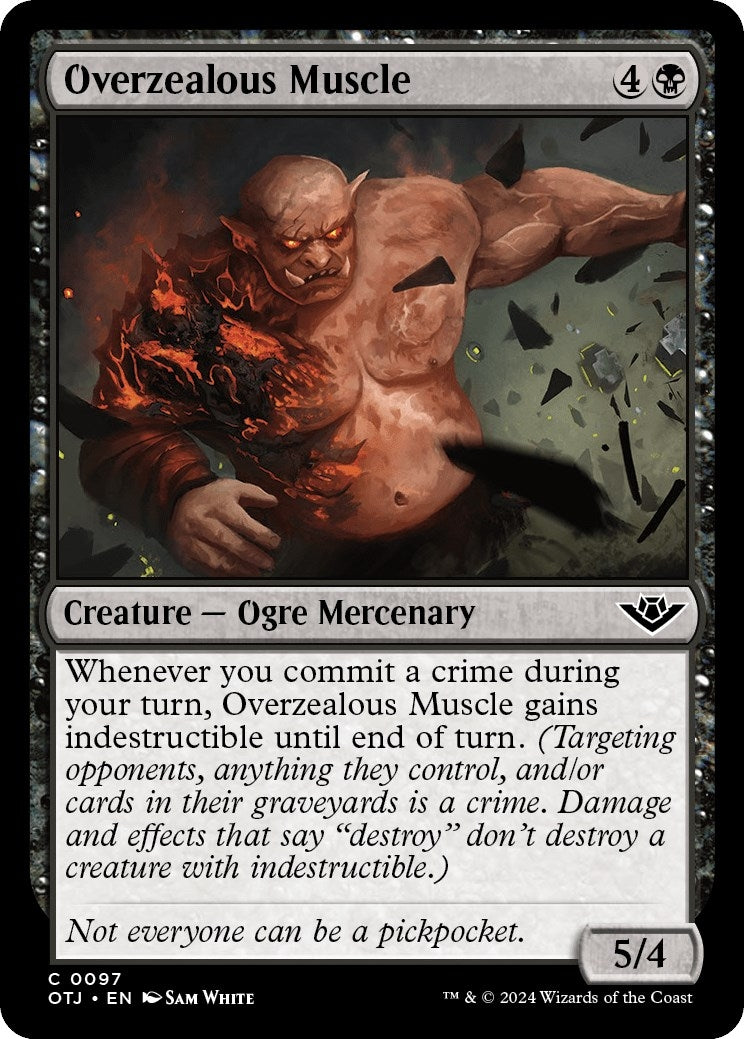 Overzealous Muscle (97) (OTJ) French