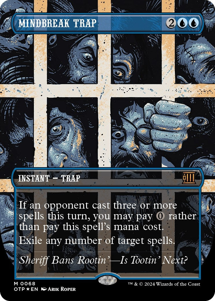 Image for Mindbreak Trap (Textured Foil) (68) (OTP) - Magic: The Gathering