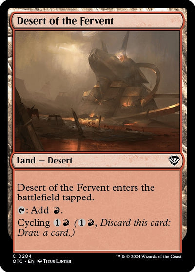 Desert of the Fervent (284) (OTC)