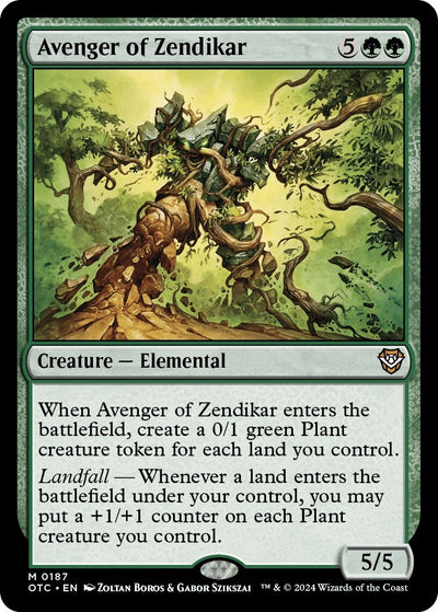 Avenger of Zendikar (187) (OTC)