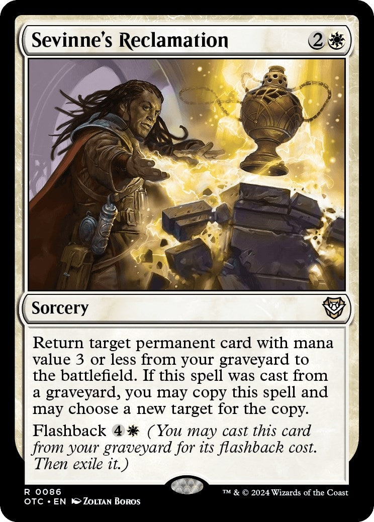 Image for Sevinne's Reclamation (86) (OTC) - Magic: The Gathering