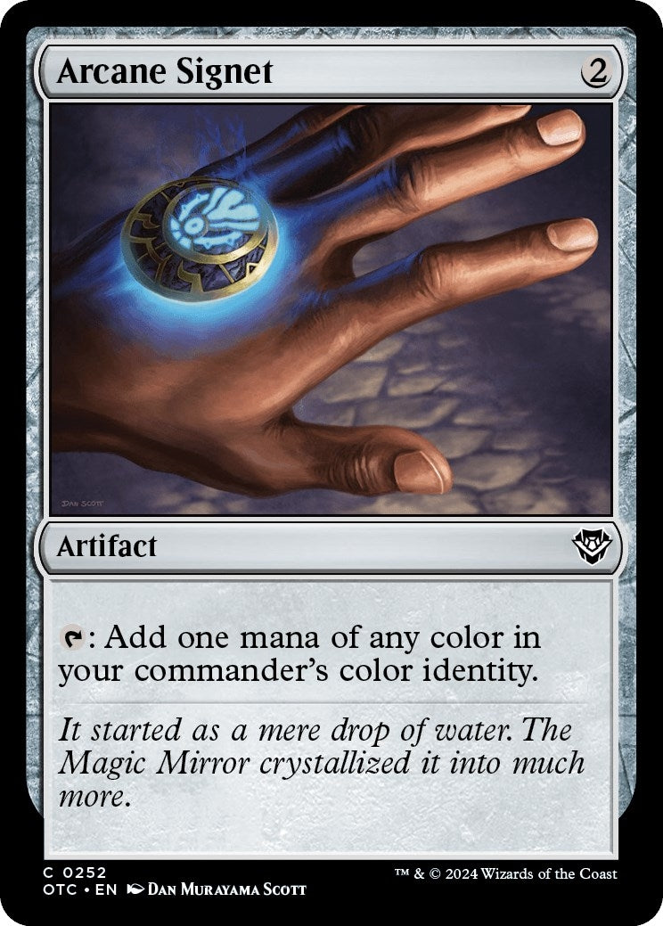 Image for Arcane Signet (252) (OTC) - Magic: The Gathering