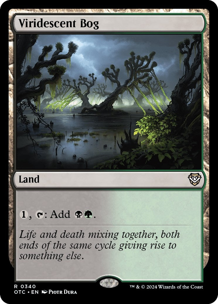 Image for Viridescent Bog (340) (OTC) - Magic: The Gathering