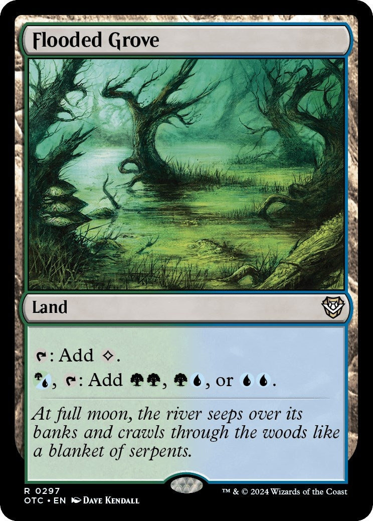 Image for Flooded Grove (297) (OTC) - Magic: The Gathering