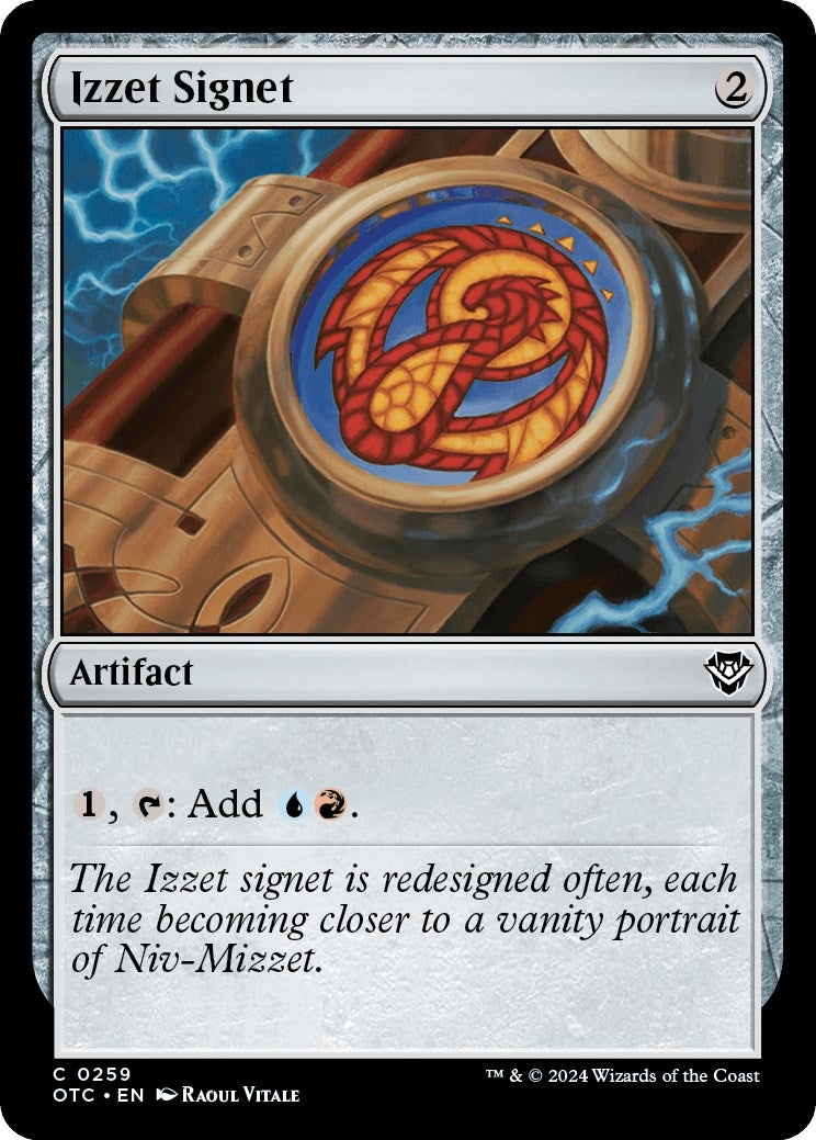 Image for Izzet Signet (259) (OTC) - Magic: The Gathering
