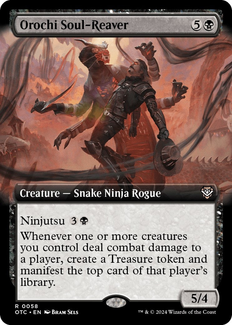 Image for Orochi Soul-Reaver (Extended Art) (58) (OTC) - Magic: The Gathering