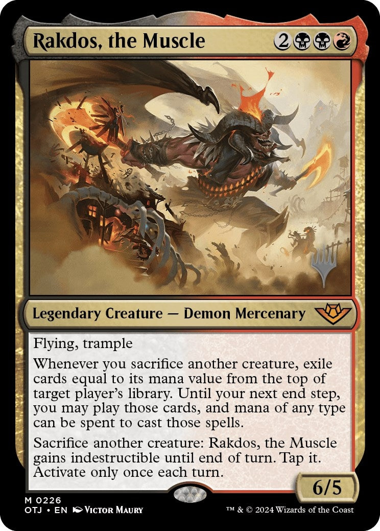 Image for Rakdos, the Muscle (226) (PPOTJ) - Magic: The Gathering