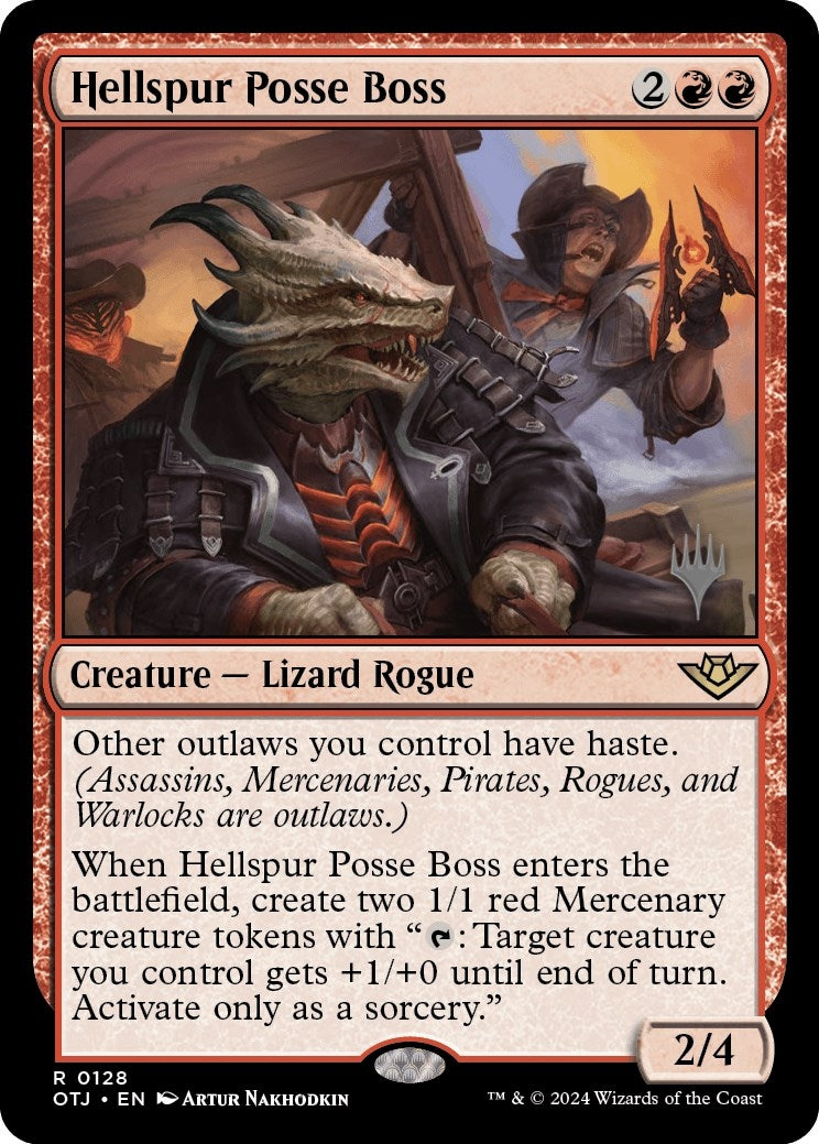 Image for Hellspur Posse Boss (128) (PPOTJ) - Magic: The Gathering