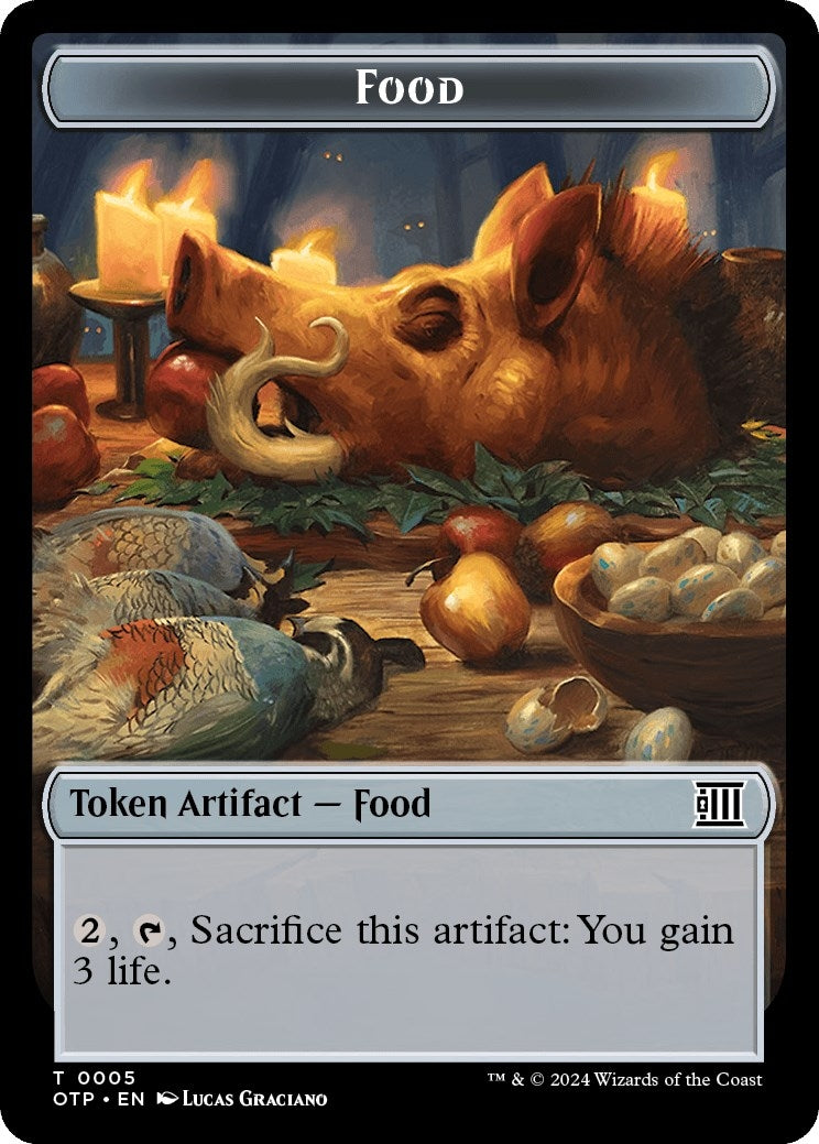 Image for Food Token (5) (OTP) - Magic: The Gathering