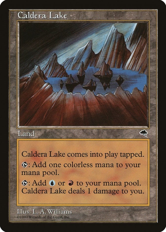 Caldera Lake (316) (TMP) Japanese
