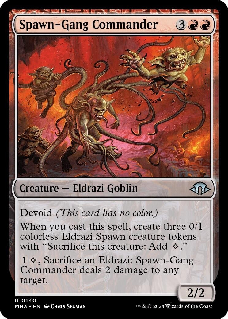 Spawn-Gang Commander (140) (MH3) Japanese