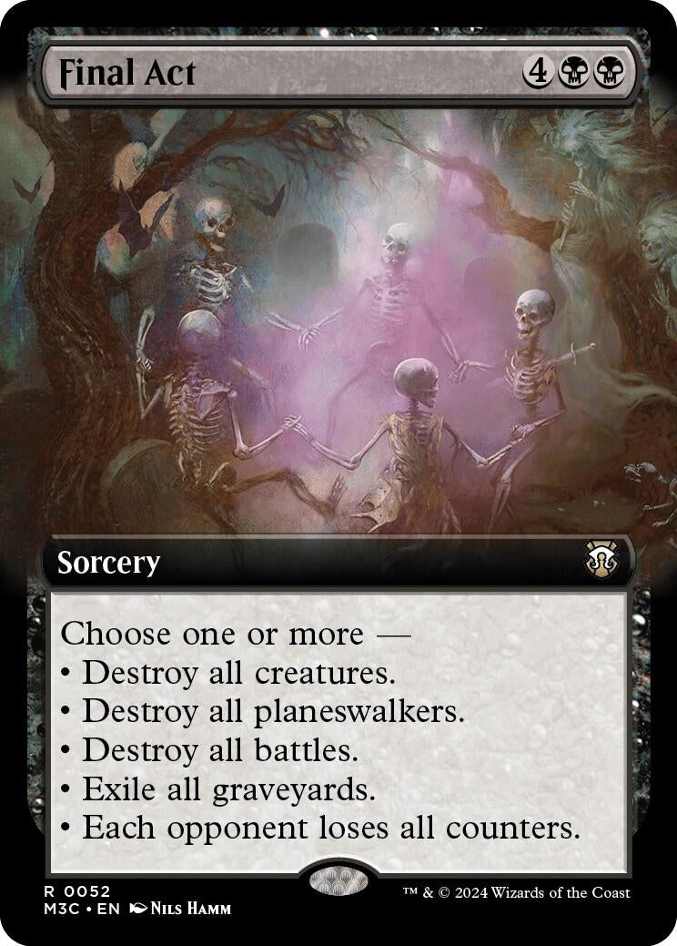 Image for Final Act (Extended Art) (52) (M3C) - Magic: The Gathering