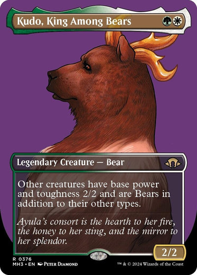 Kudo, King Among Bears (Borderless) (376) (MH3)