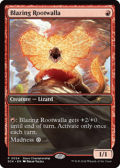 Blazing Rootwalla (24) (GAME)