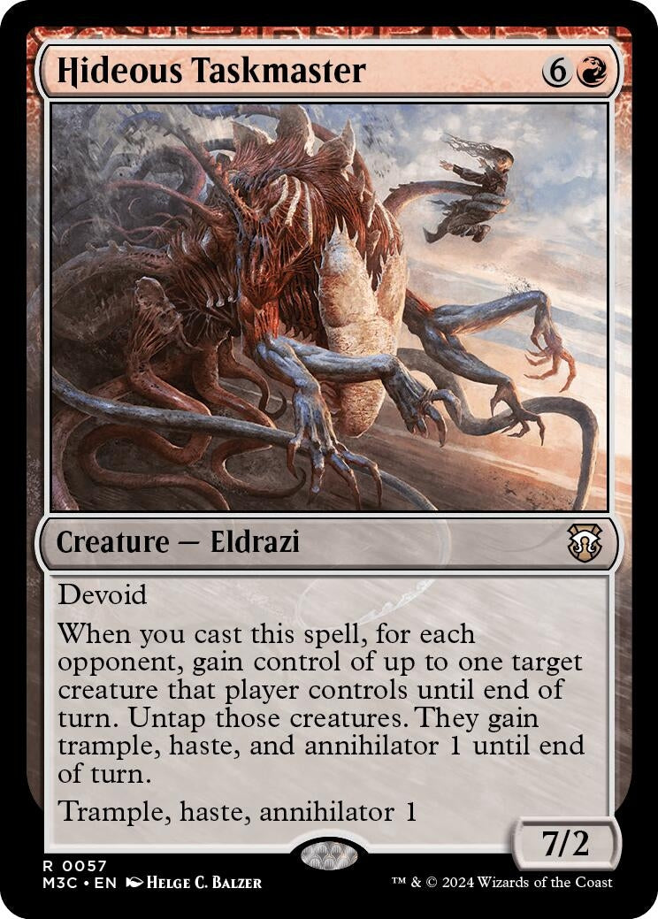 Image for Hideous Taskmaster (57) (M3C) - Magic: The Gathering