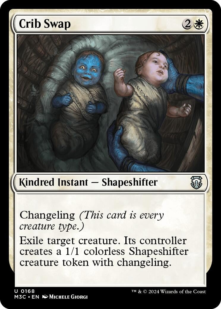 Image for Crib Swap (Ripple Foil) (168) (M3C) - Magic: The Gathering
