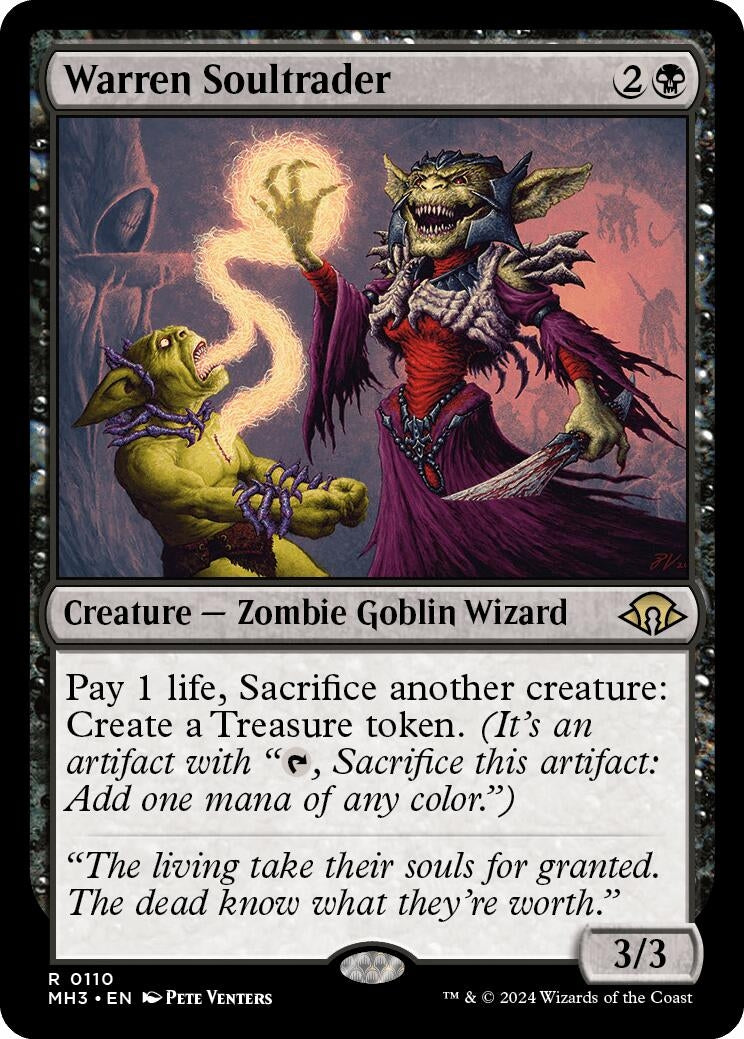 Image for Warren Soultrader (110) (MH3) - Magic: The Gathering