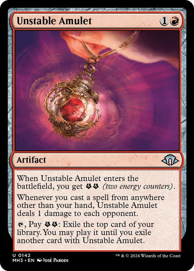 Unstable Amulet (142) (MH3)