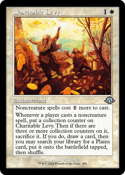 Charitable Levy (Retro Frame) (390) (MH3)