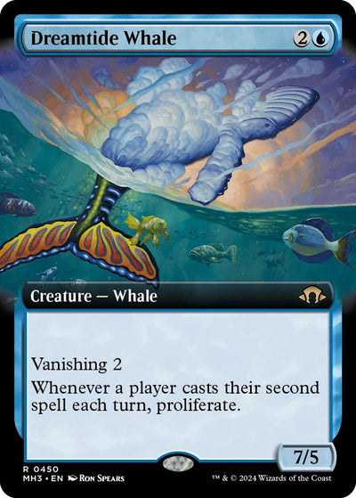Dreamtide Whale (Extended Art) (450) (MH3)