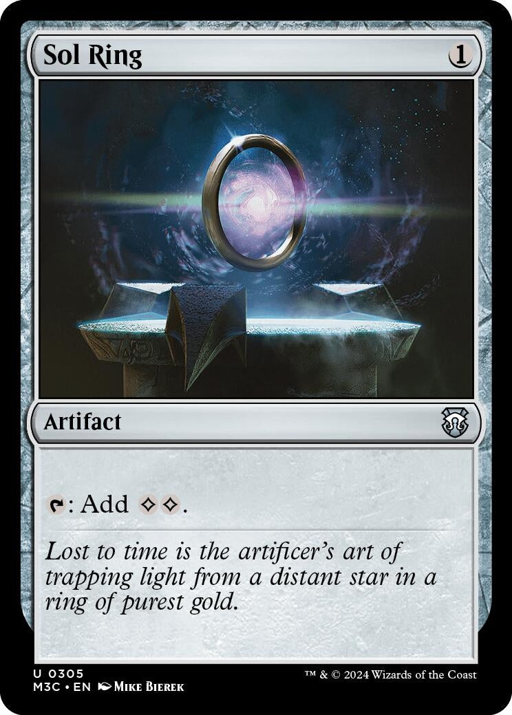 Image for Sol Ring (305) (M3C) - Magic: The Gathering