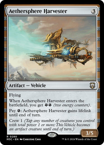 Aethersphere Harvester (Ripple Foil) (280) (M3C)