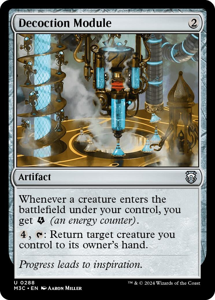 Image for Decoction Module (Ripple Foil) (288) (M3C) - Magic: The Gathering