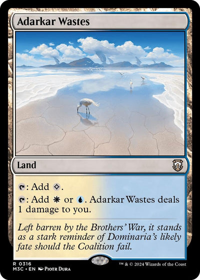 Adarkar Wastes (Ripple Foil) (316) (M3C)