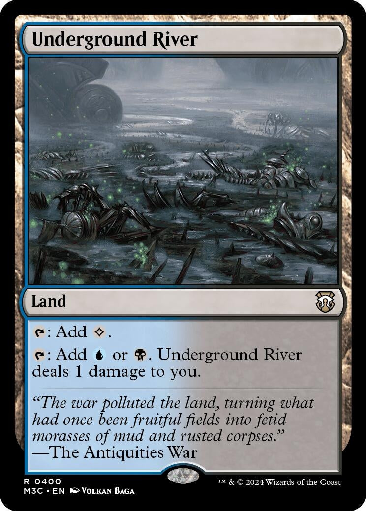 Image for Underground River (400) (M3C) - Magic: The Gathering
