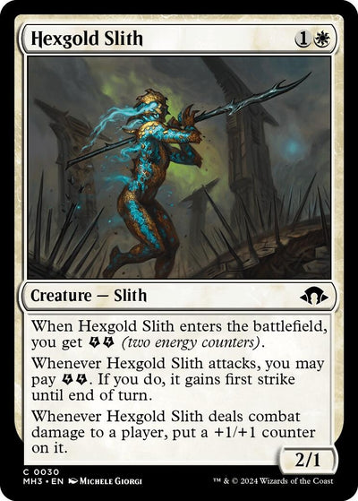 Hexgold Slith (30) (MH3)
