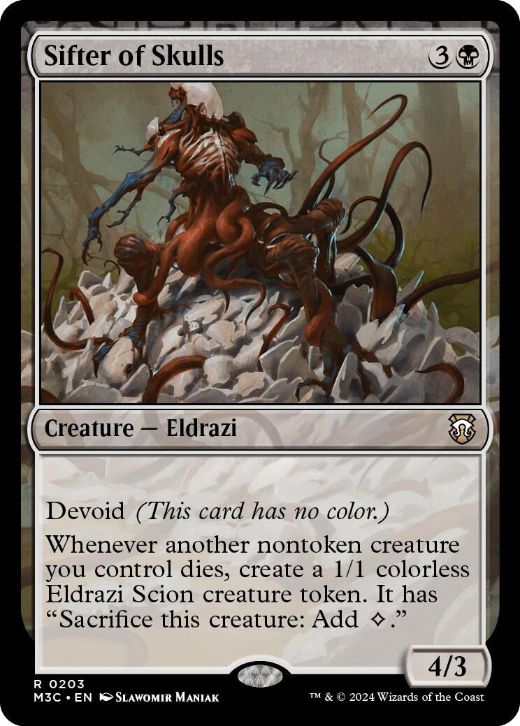Image for Sifter of Skulls (203) (M3C) - Magic: The Gathering