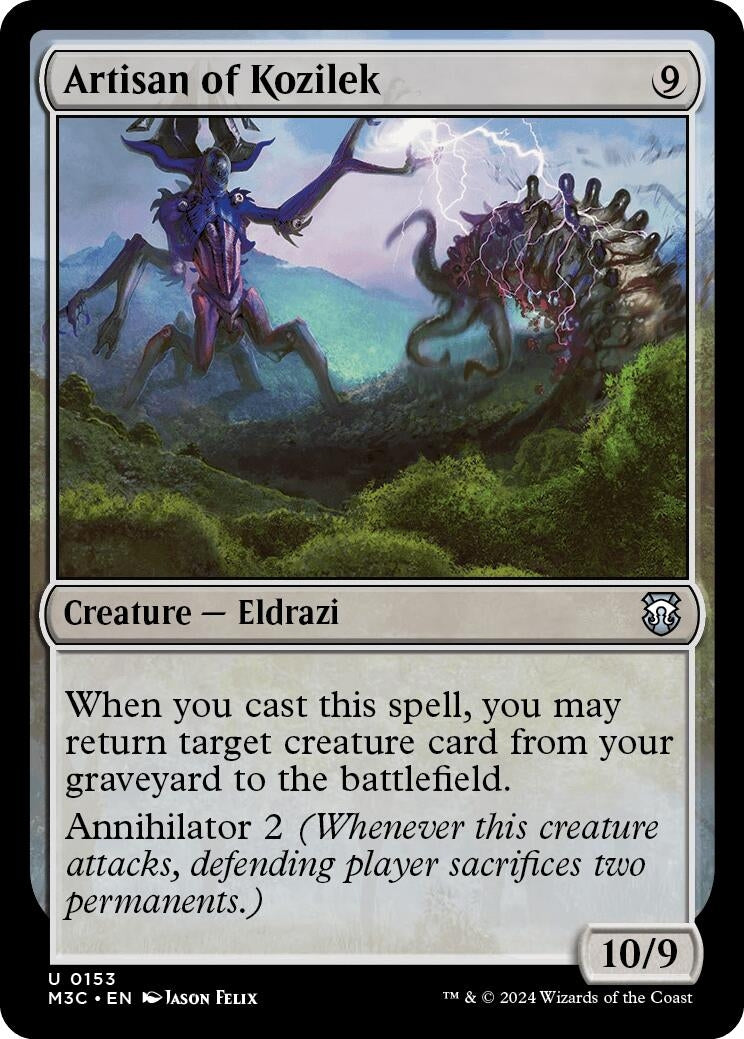 Image for Artisan of Kozilek (153) (M3C) - Magic: The Gathering