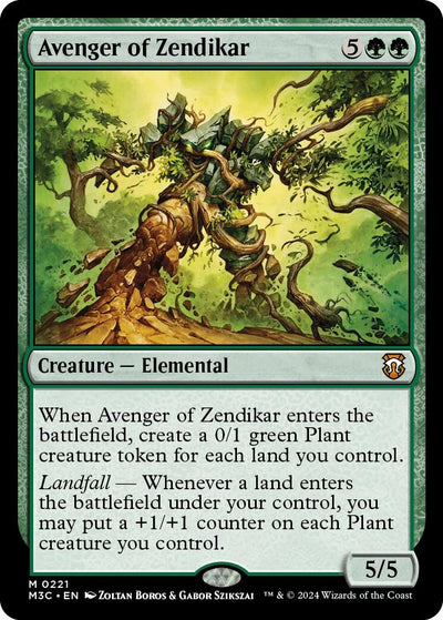 Avenger of Zendikar (221) (M3C)