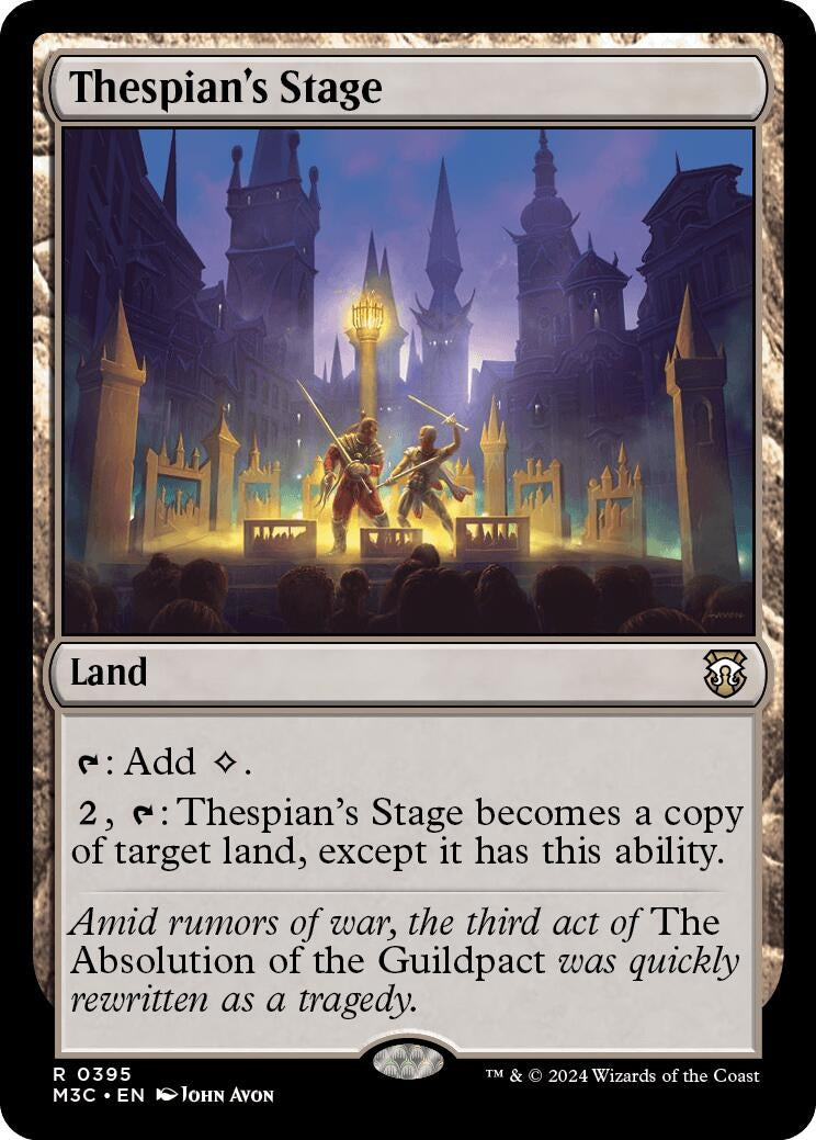 Image for Thespian's Stage (395) (M3C) - Magic: The Gathering
