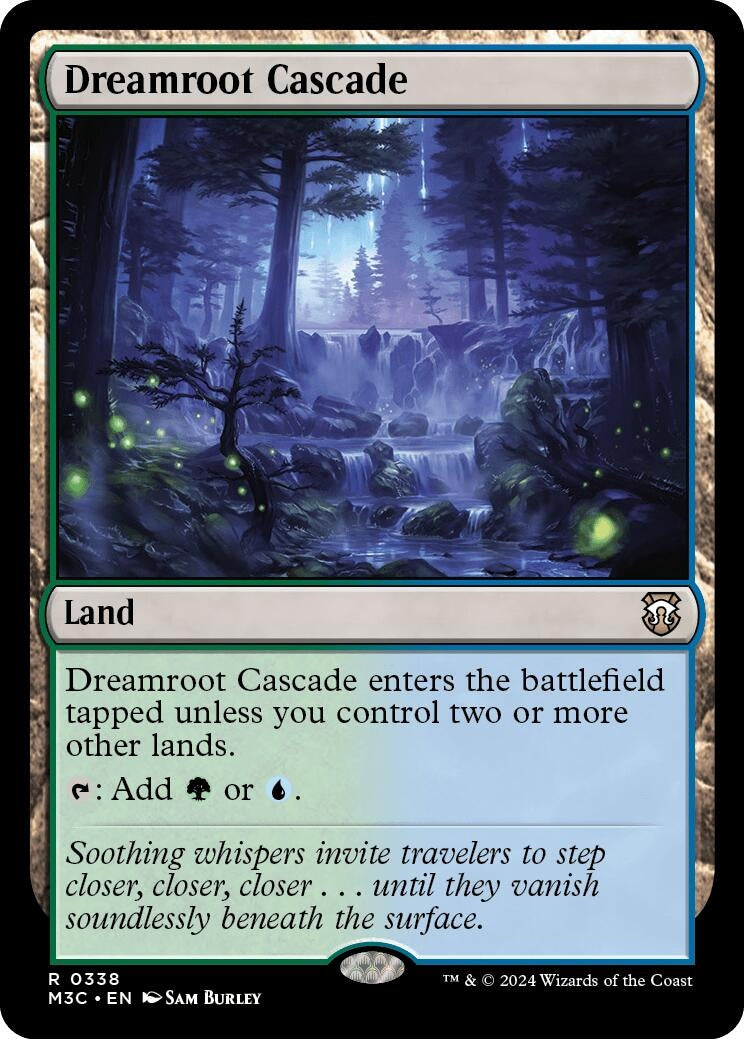 Image for Dreamroot Cascade (Ripple Foil) (338) (M3C) - Magic: The Gathering