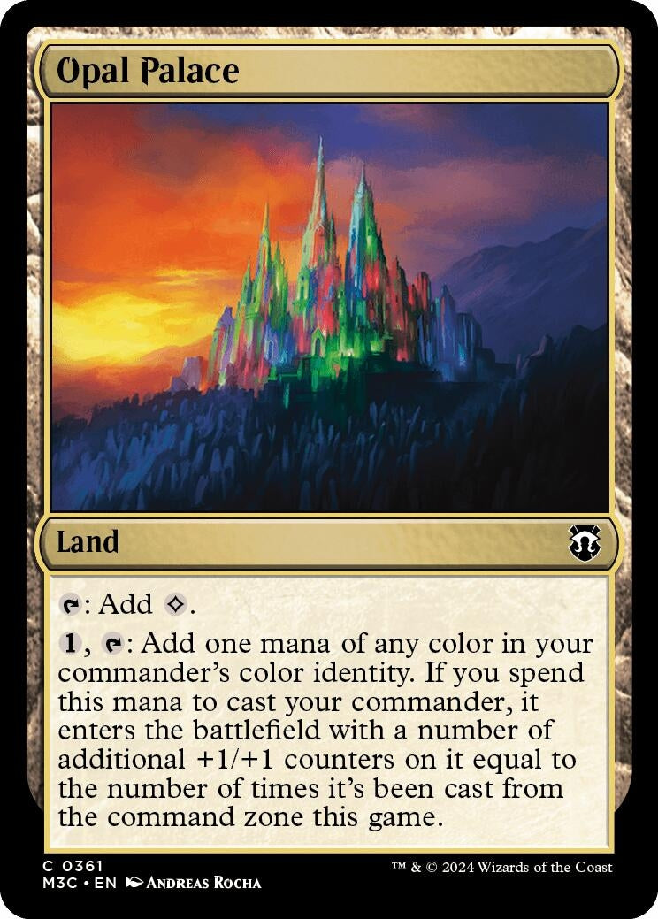 Image for Opal Palace (Ripple Foil) (361) (M3C) - Magic: The Gathering