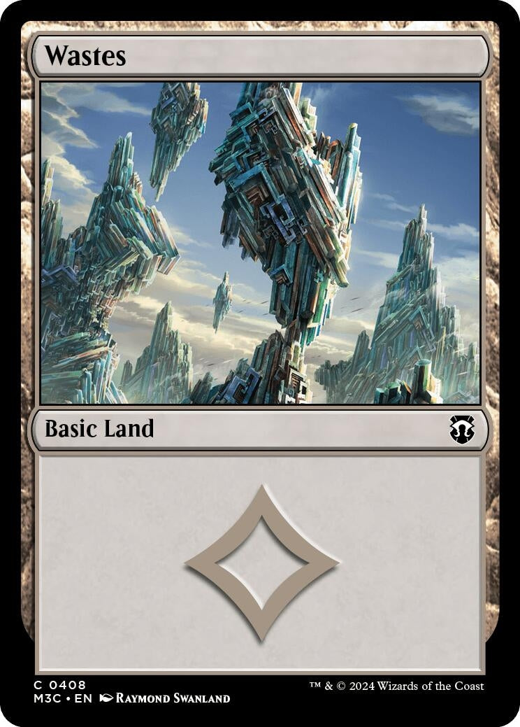 Image for Wastes (408) (M3C) - Magic: The Gathering