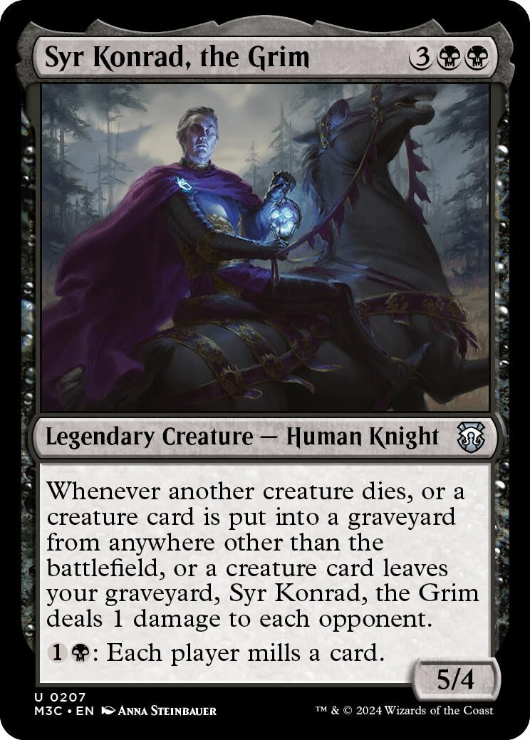 Image for Syr Konrad, the Grim (207) (M3C) - Magic: The Gathering