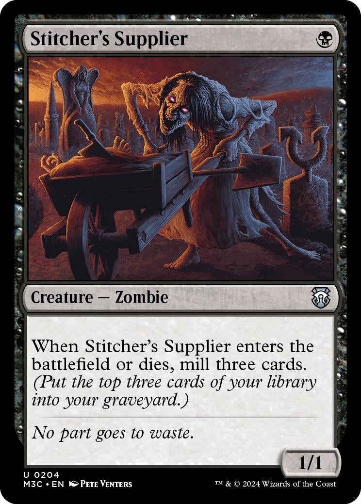 Image for Stitcher's Supplier (204) (M3C) - Magic: The Gathering