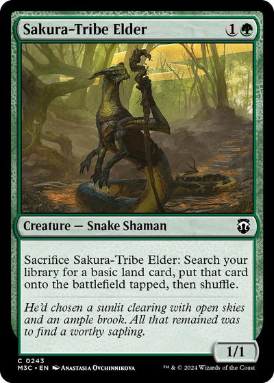 Sakura-Tribe Elder (Ripple Foil) (243) (M3C)