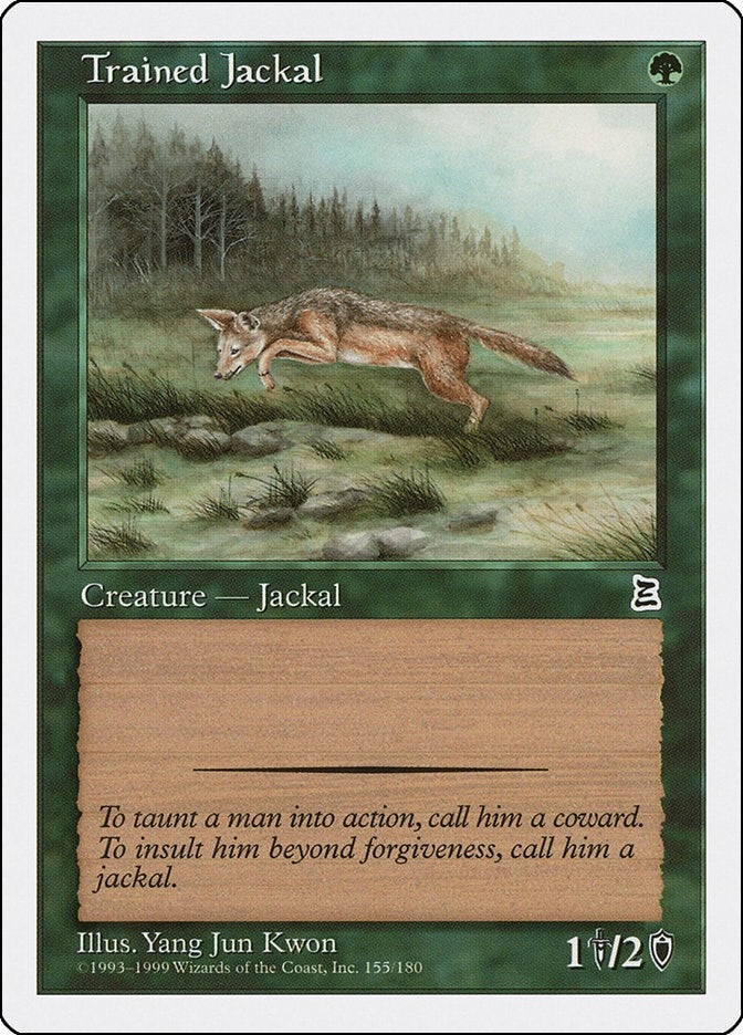 Trained Jackal (155) (PTK) Japanese