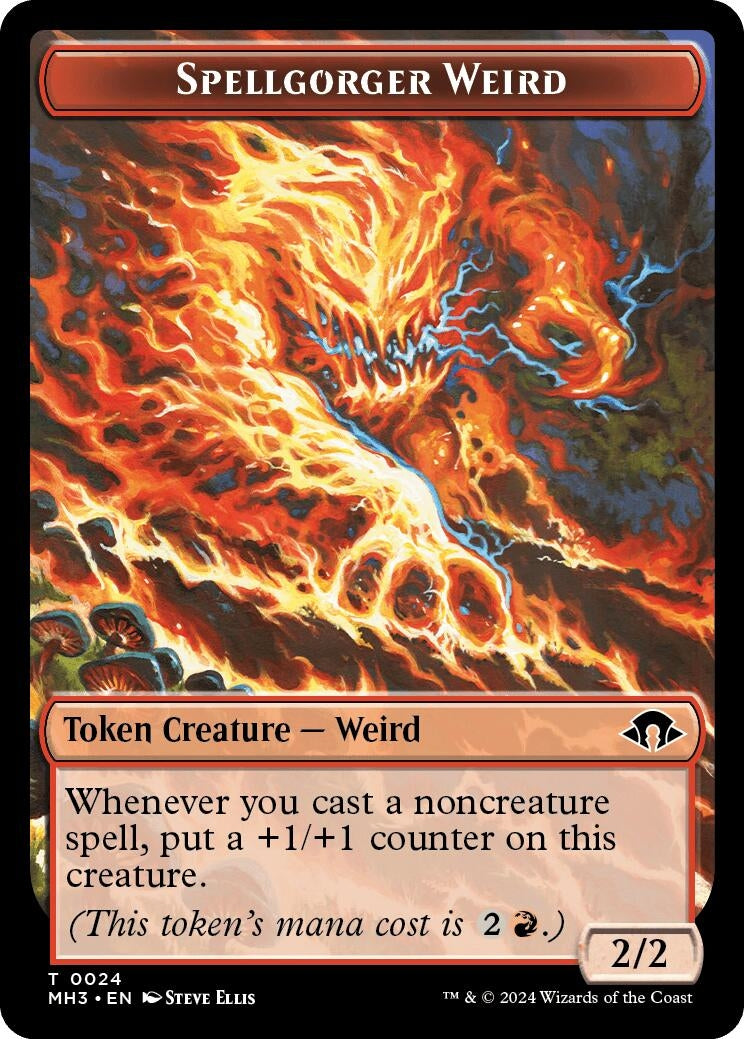 Image for Spellgorger Weird Token (24) (MH3) - Magic: The Gathering
