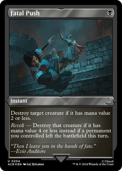 Fatal Push (Foil Etched) (204) (ACR)