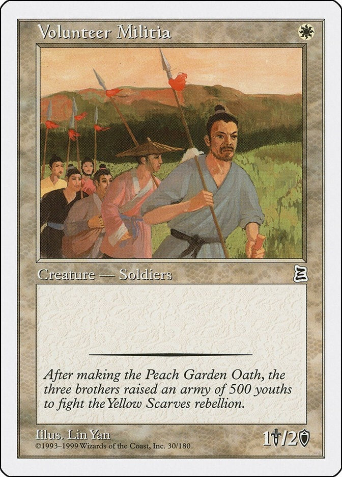 Volunteer Militia (30) (PTK) Japanese