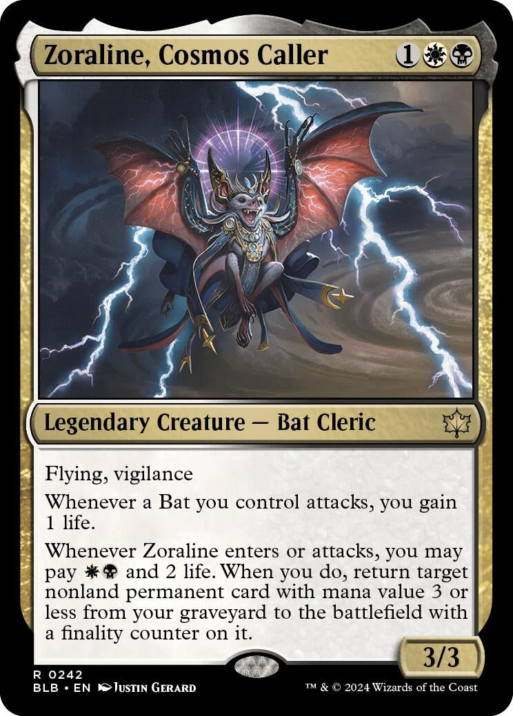 Image for Zoraline, Cosmos Caller (242) (BLB) - Magic: The Gathering